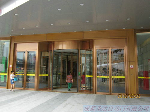 泸州旋转门,两翼豪华旋转门,泸州步步高旋转门,圣达自动门