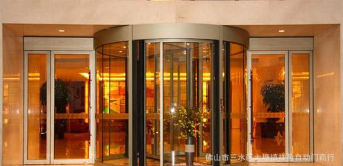 祥盈广州豪华两翼旋转门-为你打造- 气派-奢华大方