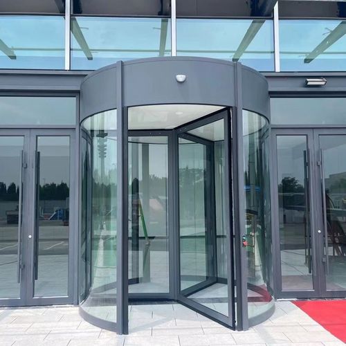 酒店三翼旋转门,自动门,感应旋转门外门豪华定制